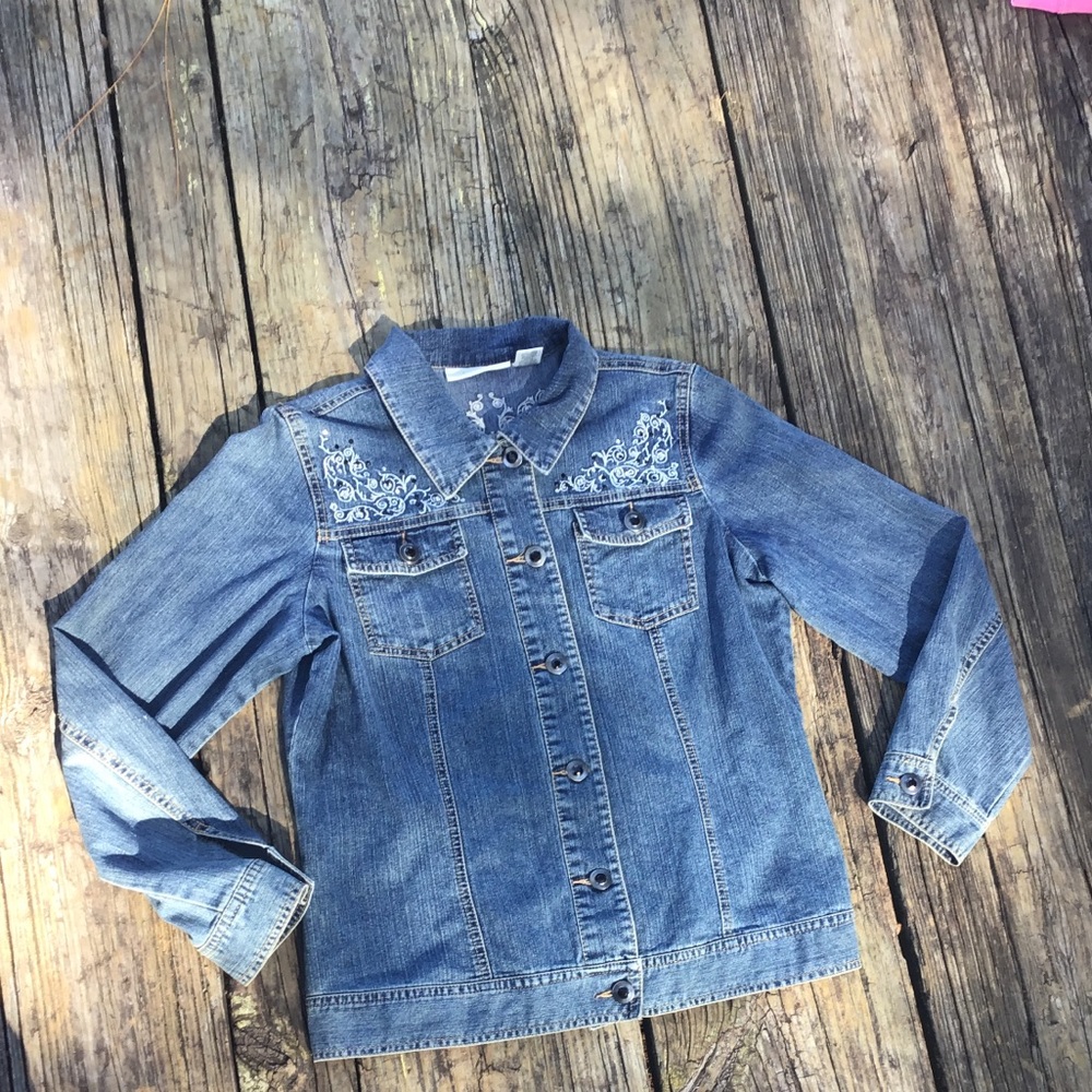 Embroider Demin Jacket